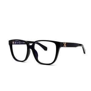 OFF-WHITE STYLE-5 BLACK AUTHENTIC EYEGLASSES FRAME